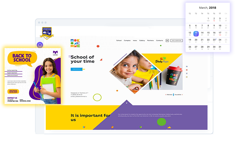 Let us Design your School Website!